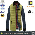 2015 New Design Joint Custom Men's Suit Down Jacket For The Winter